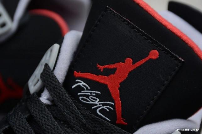 1st Kicks Shoes cement 1762 air 4 2019 jordan black TopPick retro ''bred'' 308497- 1111